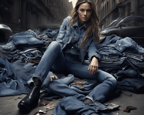 The Denim Heist: Fashion or Desperation?